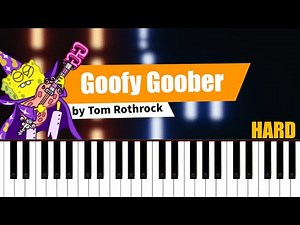 I'm a Goofy Goober - The SpongeBob SquarePants Movie - Piano Tutorial