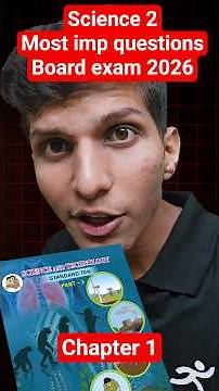 SCIENCE 2 - CHAPTER 1 IMP QUESTIONS 🔥 Science important questions 2026 ssc board class 10 mh #viral