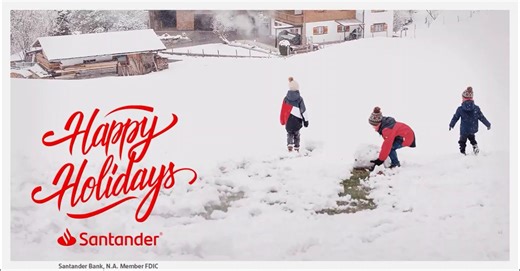 The best moments don’t need a filter. Happy Holidays ⛄❄ | Santander Bank US