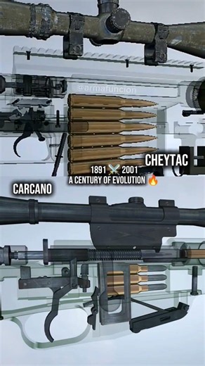 Modern Sniper vs WWI Legend 😳 #engineering #innovation