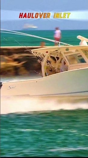 🌊 Madness in Haulover Inlet! #shorts #shortsviral #hauloverinlet