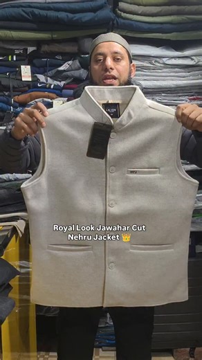 Asif Khan on Instagram: "Royal Look Jawahar Cut Nehru Jacket 👑 . #moradabad #sambhal #rampur #amroha #bijnor ✨ Premium Jawahar Cut Nehru Jacket ✨ ✔️ Soft & Warm Fabric ✔️ Royal & Classy Look ✔️ Party • Wedding • Daily Wear ✔️ Winter Special Collection ❄️ 📏 Size Available: M to XXL 🎨 Colour: Grey Checks 📦 All India Delivery Available 📲 Order ke liye DM karein ⚡ Limited Stock – Jaldi Book Karein"