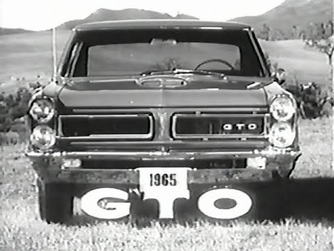 Pontiac GTO & Firebird TV Commercials