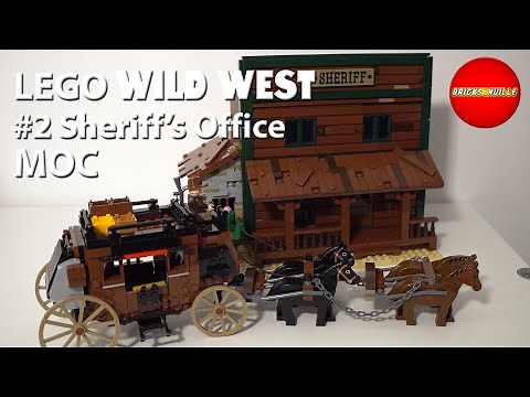 LEGO Sheriff's Office - Western MOC Building - Wild West City #2