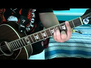 How To Play "Fine Again" by Seether on Guitar