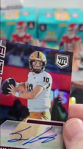 Special NIL Autograph Card Found in Pack Opening!