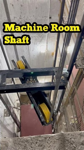 Machine Room Lift #construction #lift #building