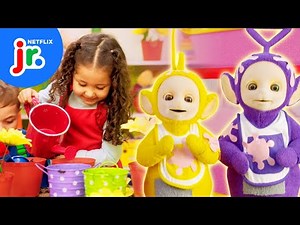 Get Messy with the Teletubbies! ☀️ Teletubbies | Netflix Jr