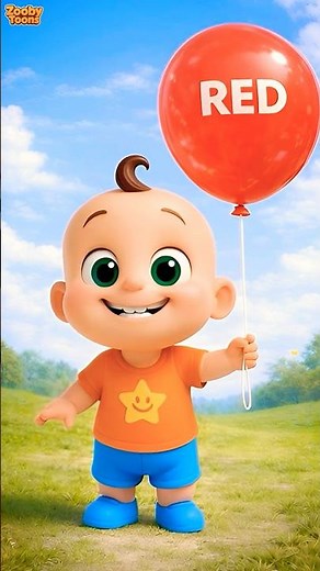 Learn Color Names with colorful Balloons 🌈 | Baby Learning Colors | Nursery Rhymes & Kids Songs✨