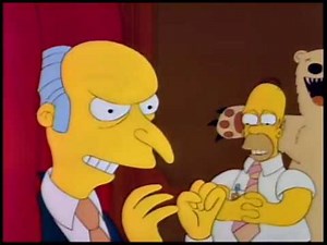 Nobody will take away your precious apples. [The Simpsons]