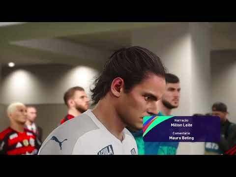 FLAMENGO X INDEPEDIENTE| AO VIVO COM IMAGENS | JOGO DE HOJE| pes 21 Gameplay ps4