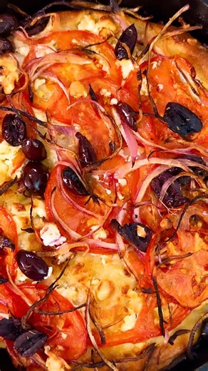 12K views · 192 reactions | Greek Pizza (Ladenia) https://themeddish.com/ladenia-greek-pizza | The Mediterranean Dish | Facebook