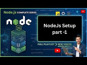 Node.js Setup for Windows (2026) | Install Node.js & VS Code | Part 1