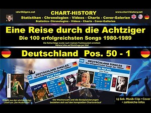 DS Top Hits Deutschland Singles 1980-1989 Pos. 50 - 1 vdw56.