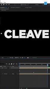 Learn Split Text Effects in After Effects | #tutorial #aftereffects