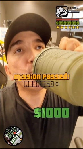 GTA “Mission Passed” but It’s Real Life Workout 🏋️‍♂️🔥 #dr_orfli #fitnessjourney #gymgrind #gta