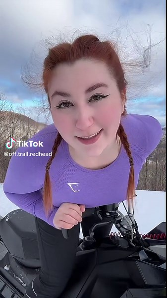 Went snowmobiling today!! #wintersports #wisconsin | 10 10 ginger