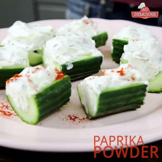 Cucumber Bites with Cream Cheese