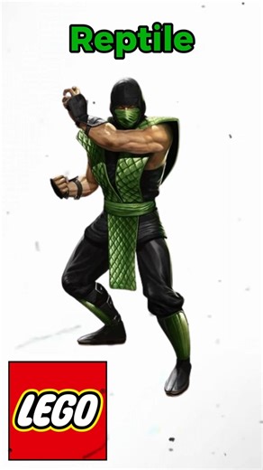 Reptile LEGO! Mortal Kombat
