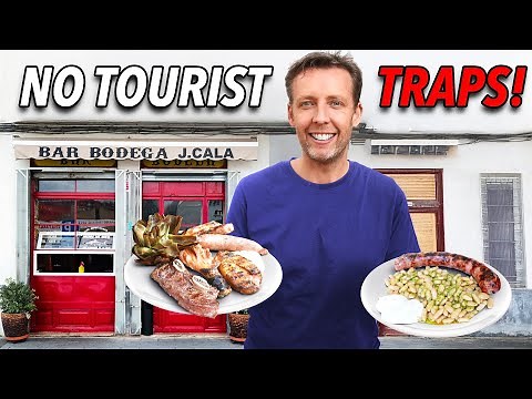 INSIDE Barcelona's MOST LOCAL Tapas Bars | Hidden Food Guide
