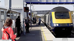 Scotrail HST Express Forres Arrival