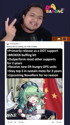 KARAKTER ANAK EMAS HONKAI STAR RAIL?! 😂 #wutheringwaves #honkaistarrail #shorts