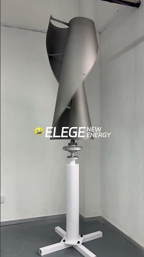 "How This FS Vertical Axis Wind Turbine Generates Power from Just 1.3 m/s Wind!"