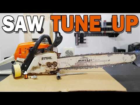 Basic Chainsaw Cleaning and Maintenance - Example saw: FarmBoss MS271