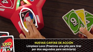El popular juego de cartas UNO trae una nueva versión 3 veces más divertida. ✨ Incluye 3 pilas de descarte, con luces y sonidos, que durante el juego te van indicando donde colocar las cartas. Además tienen un temporizador que le brindará más suspenso, acción y sorpresa a este increíble juego. 🙌🏽 📍 Encuéntralo en nuestros locales de Mi Juguetería a nivel nacional o pídelo también a domicilio por @frecuento.🤩 #MiJuguetería #Uno #JuegodeMesa #Diversión #Juguetes | Mi Juguetería