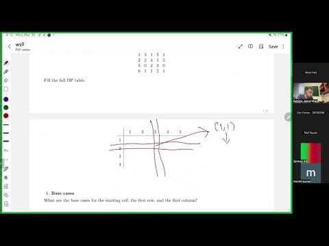 CS310 Algorithms – Lesson 19 | Dynamic Programming: Minimum Path Sum & The Knapsack Problem