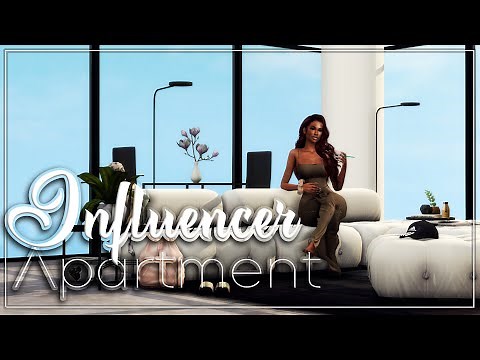 Influencer Apartment | Sims 4 Speed Build | Stop Motion | #ThatGirl
