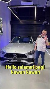 ✨ Mercedes-Benz C300 AMG Line (2023 · Silver)Sportier look with upgraded front grille Wrapped in PPf