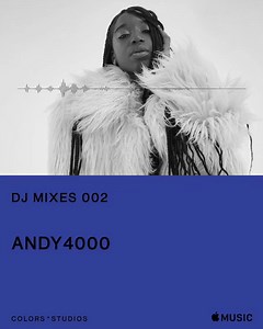 The next COLORS DJ Mix lands courtesy of Andy4000. 🎚️ Expect French flare, hip‑hop grit, afro‑house heat, and the unpredictable energy that only she can bring. Stream the full mix: https://colors.lnk.to/andy4000 | COLORS