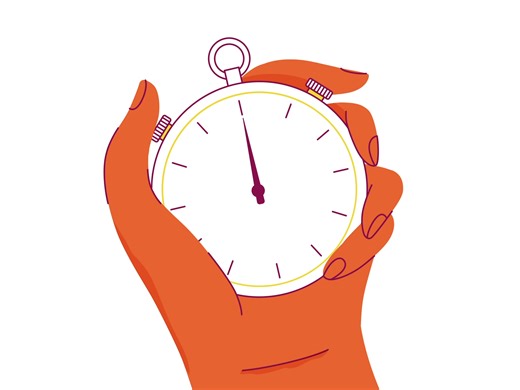 WPX stop watch animation