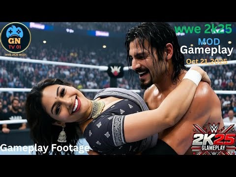 WWE 2K25 - Eddie Guerrero vs Indian Diva | Intergender Match Gameplay | Oct 21 , 2025