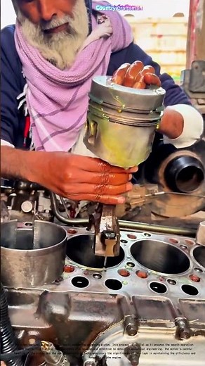 Precision in Motion: How Engine Pistons Come Together