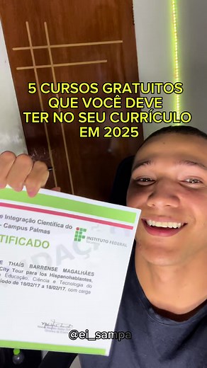 5 cursos gratuitos para um currículo imbatível em 2025