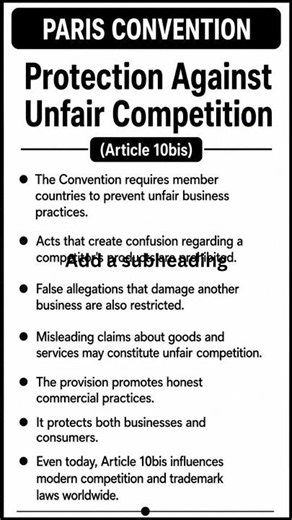 5 Most Important Clauses of the Paris Convention Every Law Student Must Know