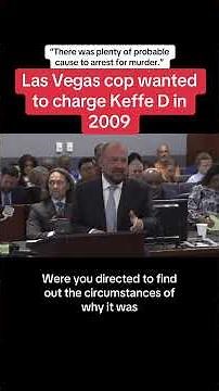Las Vegas Cop Wanted Keffe D Charged w/ Murder Years Ago
