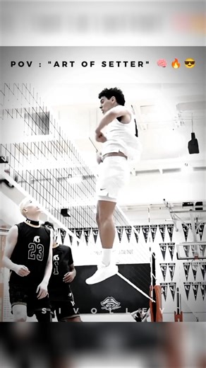 ART OF SETTER 🧠🔥😎#shorts #volleyball #setter #sports #algorithm