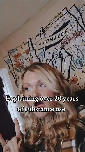 Explaining over 20 years of substance use #substanceusedisorder | Megan Michelle