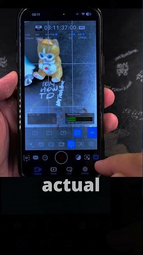 How to Show the Grid Lines on the Blackmagic Blackmagic Design Camera App Part 2
