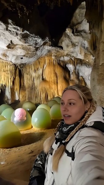 Exploring Alien Eggs in Antarctica Caves