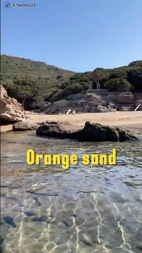 Porto Ferro: Orange Sand Beach with Historical Coastal Towers