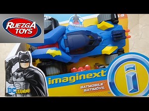 Batman Batimóvil Imaginext DC Super Friends con lanzadores #imaginext