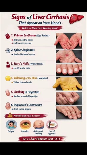 Your hands can reveal more than you think👀Don’t ignore these signs ⚠️