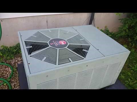 My Rheem Classic 10 Seer air conditioner part 1