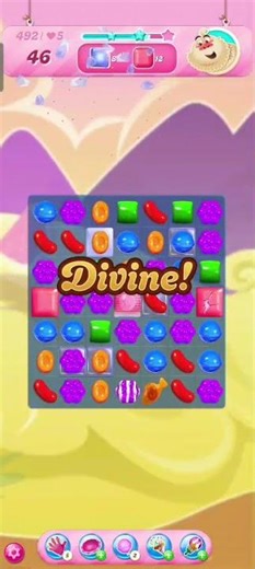 Level 492 DESTROYED 😱🍬 | Candy Crush Saga | #shorts #candycrush