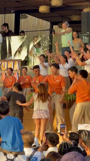 Enjoying the Sunset Dance at Mandarin Nest