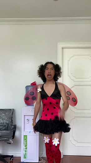 Fun Dance in Ladybug Costume for Kids